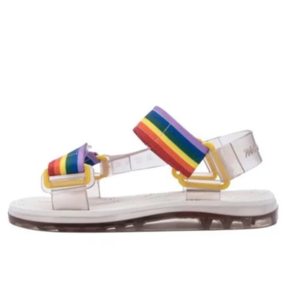 Mini Melissa Papete and Rider Sandals Shoes